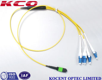 Switchable MPO to LC Uniboot Single Mode Mono Mode OS2 Optic Fiber Patch Cables