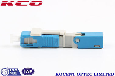 SC/UPC Fiber Optic Fast Connector with 55mm/60mm Length Low Insertion Loss 0.2dB and High Return Loss 55dB