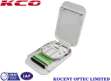 8 Port 8 Cores Plastic ABS+PC Fiber Optic Terminal Box FTB for Wall Mount FTTH Applications