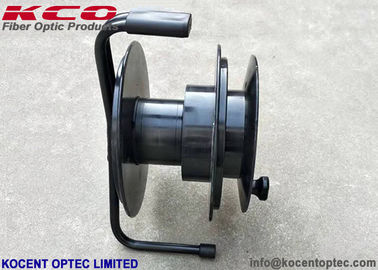 Handheld 100m Fiber Optic Patch Cord Reel with 7.0mm TPU and 2 Core 4 Fiber for Field Operations