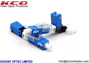 3D Pass Fiber Optic Fast Connector with No Epoxy or Polishing Required for Quick Assembly