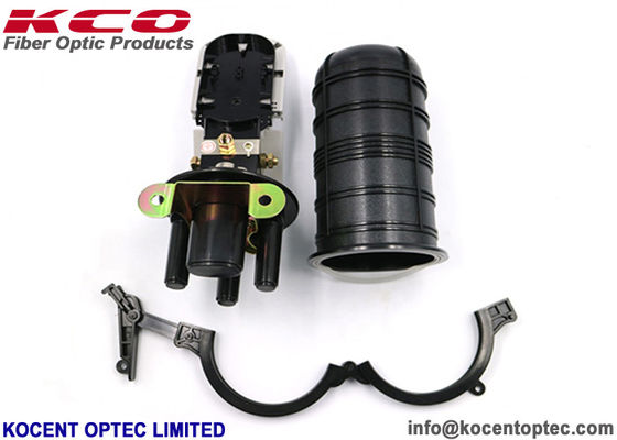 IP68 Fiber Optic Splice Closure 48 Cores Pole Mount Fiber Optic Joint Closure Dome Vertical Type
