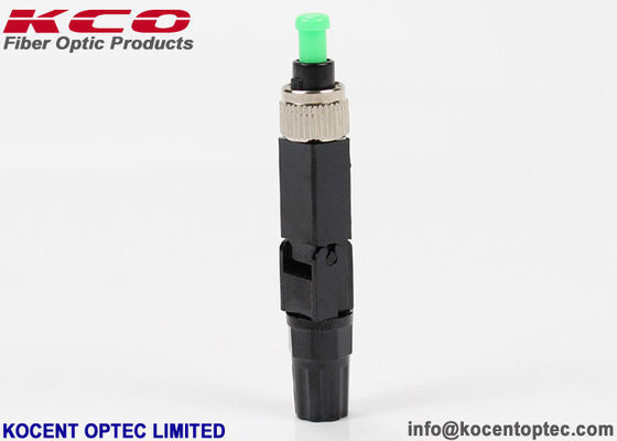 RoHS Compliant FC/APC Single Mode Fiber Optic Fast Connector for FTTH Quick Assembly Field Installable Fiber Optic Connector