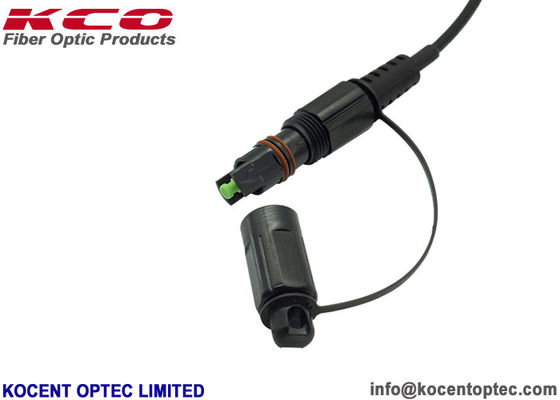 Weather Resistant OptiTap Connector FTTA Fiber Optic Patch Cord with Multiple Core Options for Telecommunication Networks