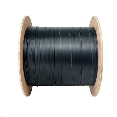 PVC LSZH 2fo SM Monomode G657A Optical Fibre Drop FTTH Cable 2km 1km