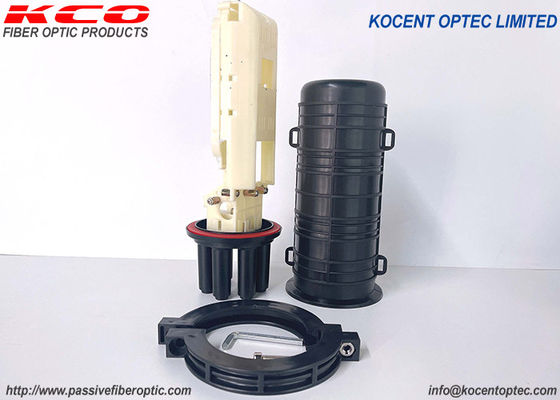 1 in 5 out 48 cores Dome Type Fiber Optic Splice Closure Waterproof FOSC for Outdoor FTTH Networks