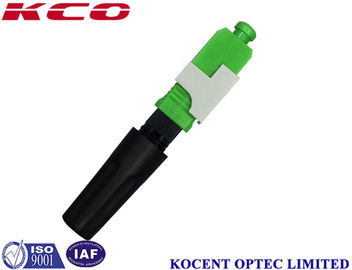 محصول راه حل FTTH سبز فايبر نوري fast connector SC APC 55mm 60mm