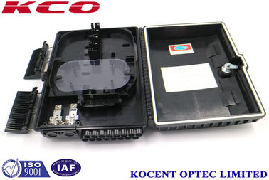 16 Cores Ftth Termination Box / Fibre Optic Termination Box 16 Cable Ports