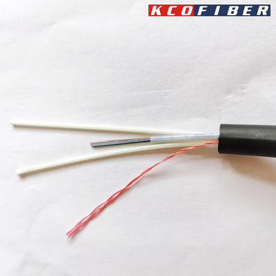 FTTH Mini ADSS Span 80m SM 8fo 12fo 24fo ASU کابل فیبر نوری برای مخابرات