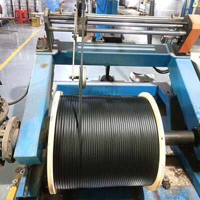 24fo MMF OM4 50/125 Loose Tube Duct Underground Outdoor Fiber Optic Cable GYTA Armored Fiber Optic Cable