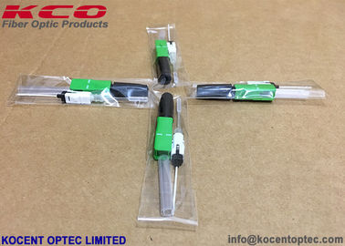 0.9mm SC/APC Fiber Optic Fast Connector with 0.2dB Insertion Loss and 50mm Length for Field Assembly