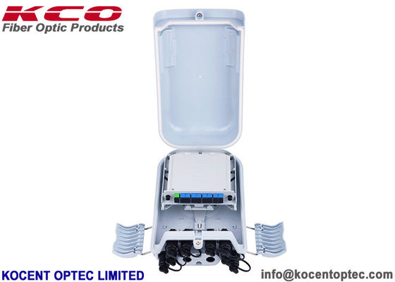 FTTH FTTA 8 پورت خروجی جعبه نوری جعبه 8 هسته NAP CTO OTB ODB 8FO