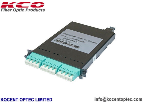 96 Cores Modular MPO Cassette with LC Adapter for MPO Module Rackmount Patch Panel