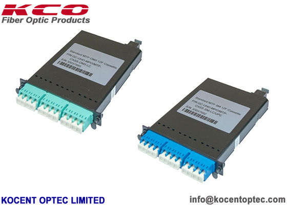 96 Cores Modular MPO Cassette with LC Adapter for MPO Module Rackmount Patch Panel