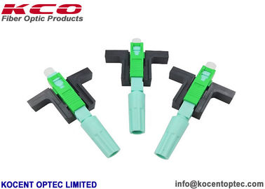 Pre-Polished SC UPC Fast Connector with 60mm Length and Tensile Strength >60N for 3mm and 2mm Cables