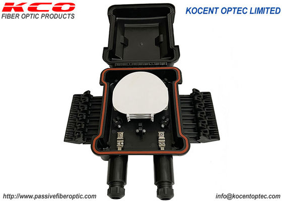 KCO-T001-48 مینی FOSC 6 هسته IP67 جعبه مشترک کابینت جفت فیبر نوری هوایی
