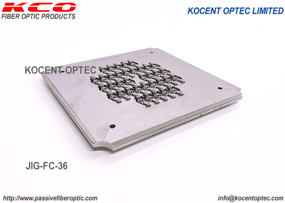 36 اتصال کننده پولیشینگ Jig ساختار SPC FC UPC APC اتصال کننده فیبر نوری تجهیزات خرد