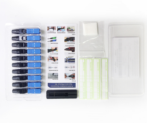 اتصال سریع فیبر نوری Viettel FTTH SC UPC IL 0.3dB Pass 3D Fiber Tension 4N